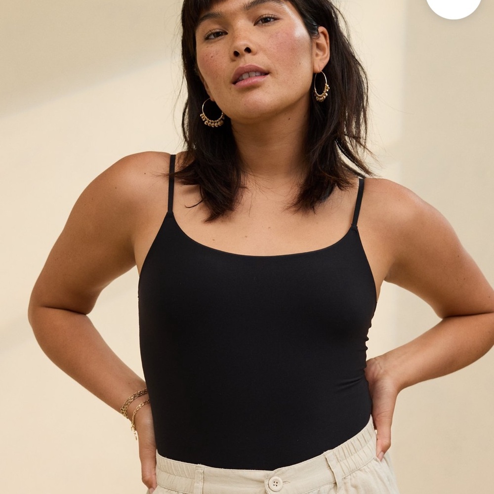 Aerie SMOOTHEZ Bodysuit color: universe (brown) size large